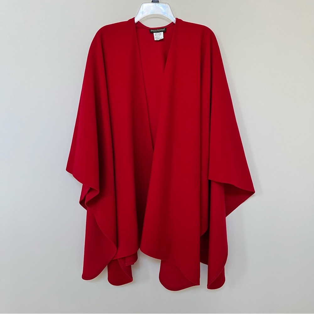 Harve Benard Red Cape Coat - Picture 6 of 6